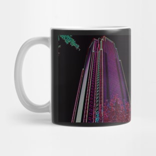 Skyscraper Cyberpunk Style Mug